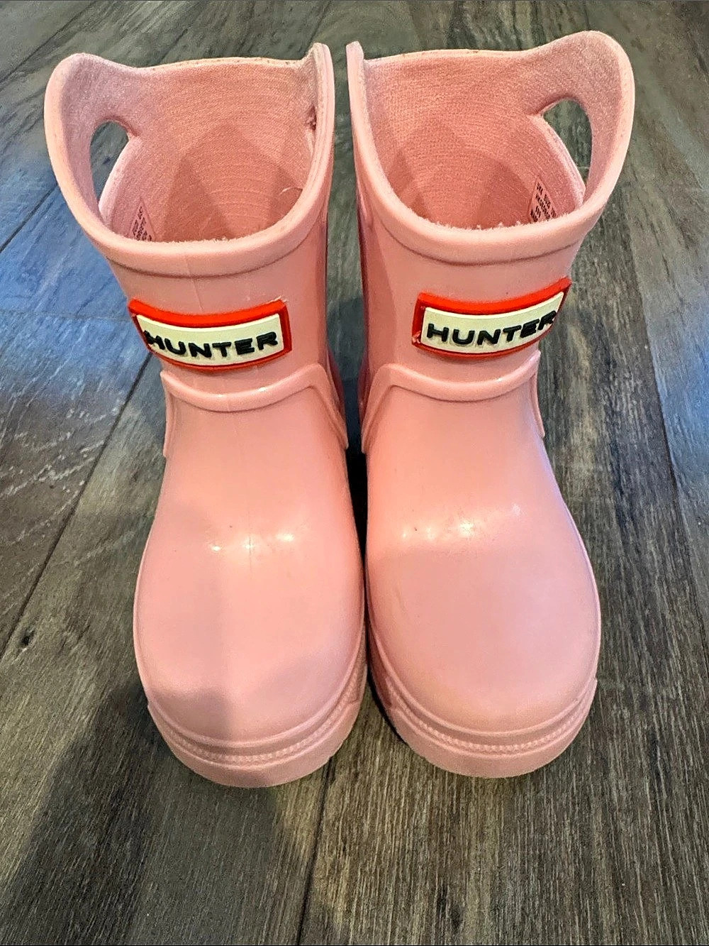 Hunter toddler baby Little Kids Georgey Waterproof Rain Boots Pink Rain Boots